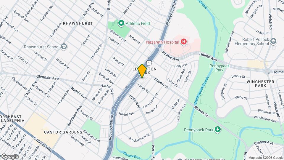 7901 Roosevelt Blvd, Unit B02 Map and Location Details