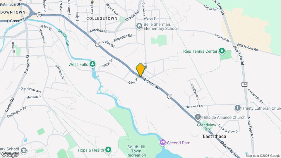 1205 E State St Mapa y Detalles de la Ubicación