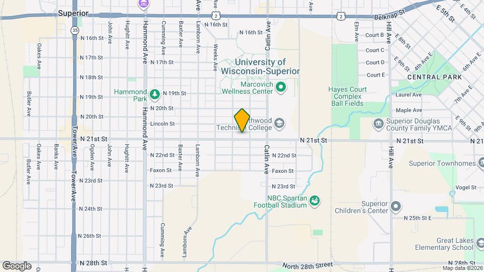 811 N 21st St Map and Location Details