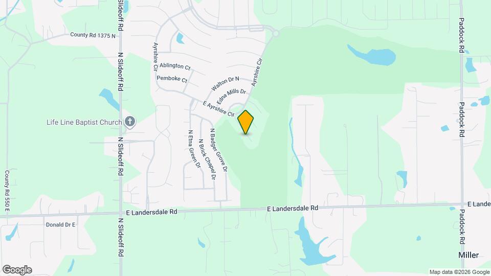 13290 N White Cloud Ct Map and Location Details