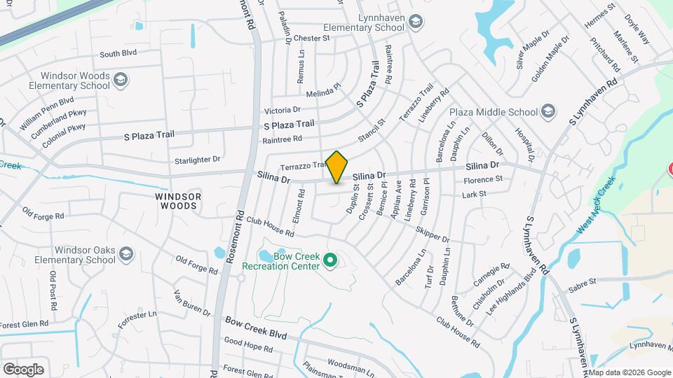 3416 Rainey Rd Map and Location Details