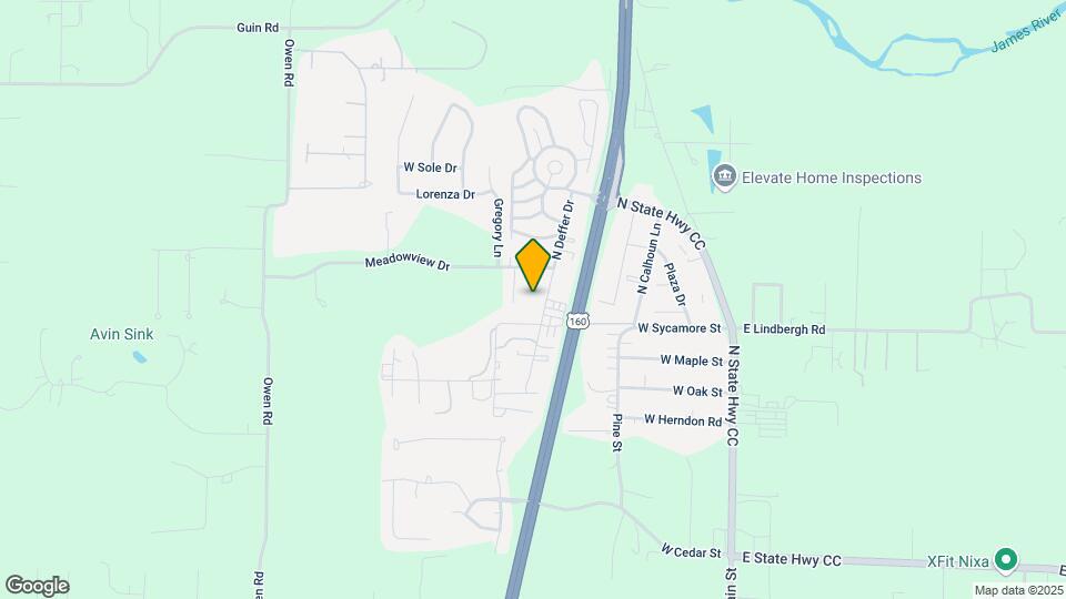 1811 Deffer Dr Map and Location Details