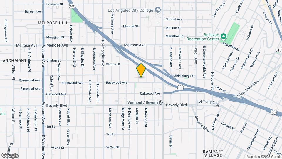 506 N Heliotrope Dr Map and Location Details