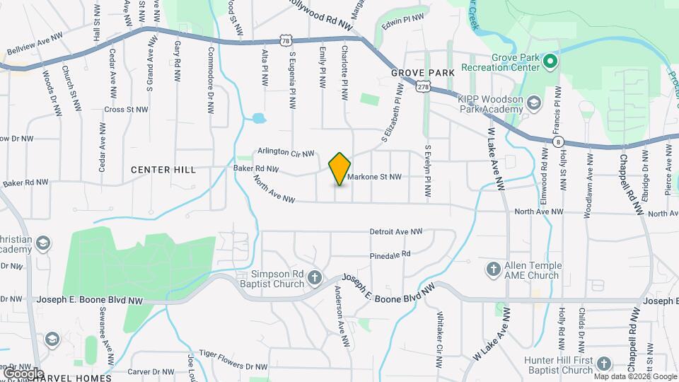 511 Emily Pl NW Map and Location Details