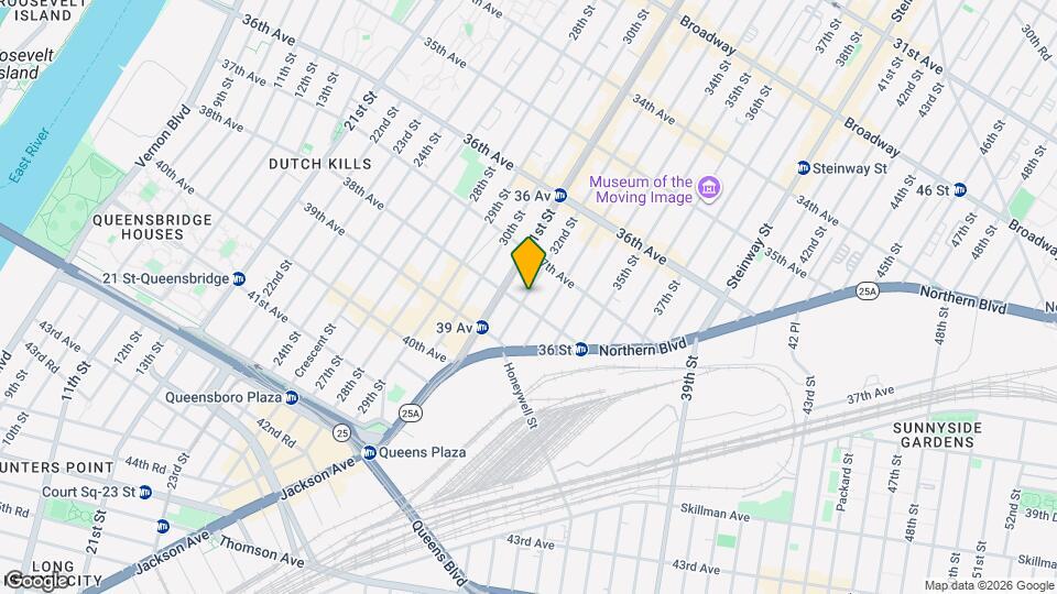 37-25 32nd St Map and Location Details