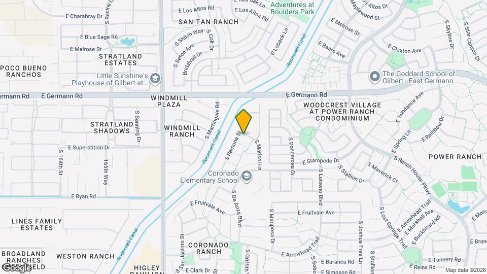 3505 E Murrieta Rd Map and Location Details