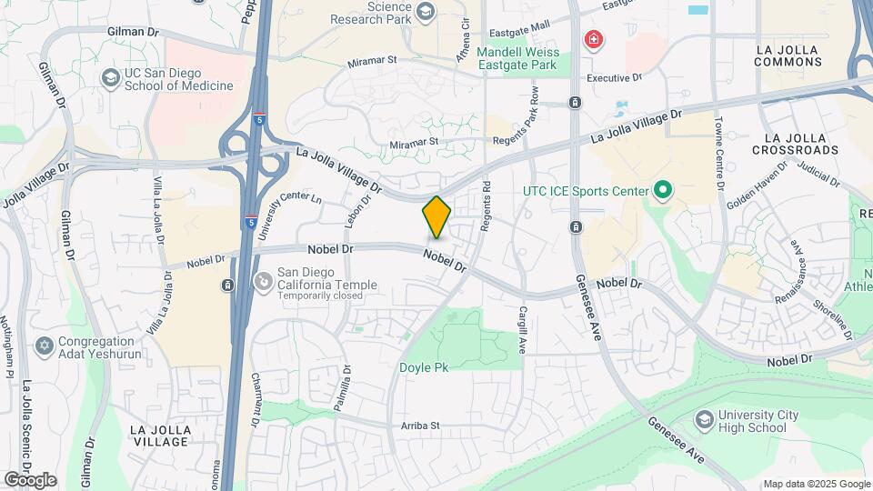 3984 Nobel Dr Map and Location Details