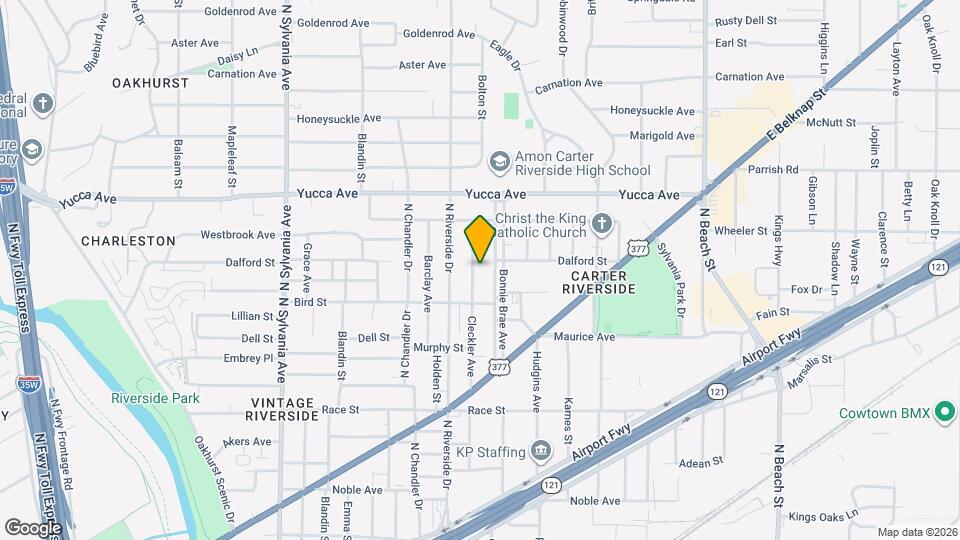 1024 Cleckler Ave Mapa y Detalles de la Ubicación