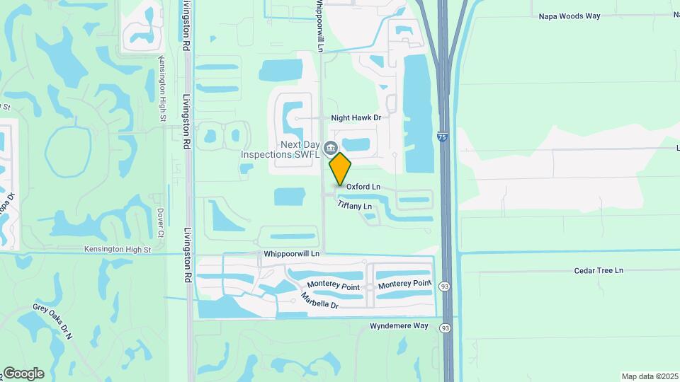 1260 Oxford Ln Map and Location Details