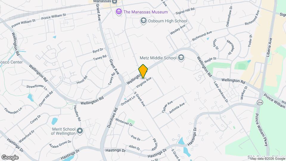 8918 Virginia Ave Map and Location Details