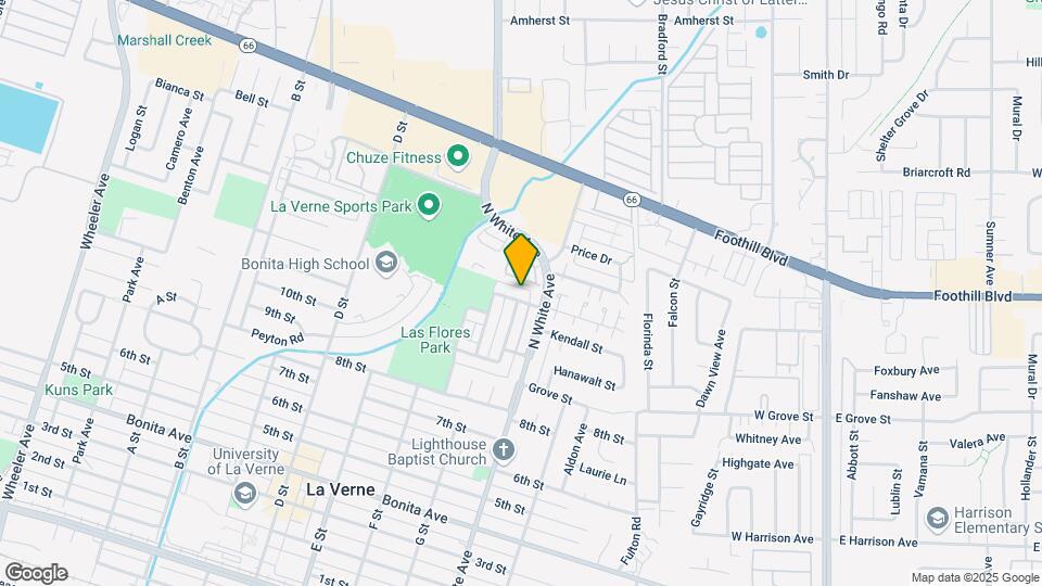2447 College Ln, Unit Condo in La Verne Map and Location Details