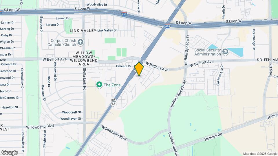 10506 Blankiet Ln. Mapa y Detalles de la Ubicación