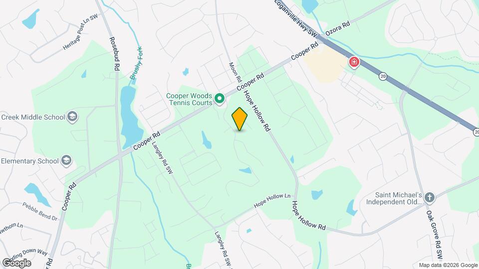 2920 Cooper Woods Dr Map and Location Details