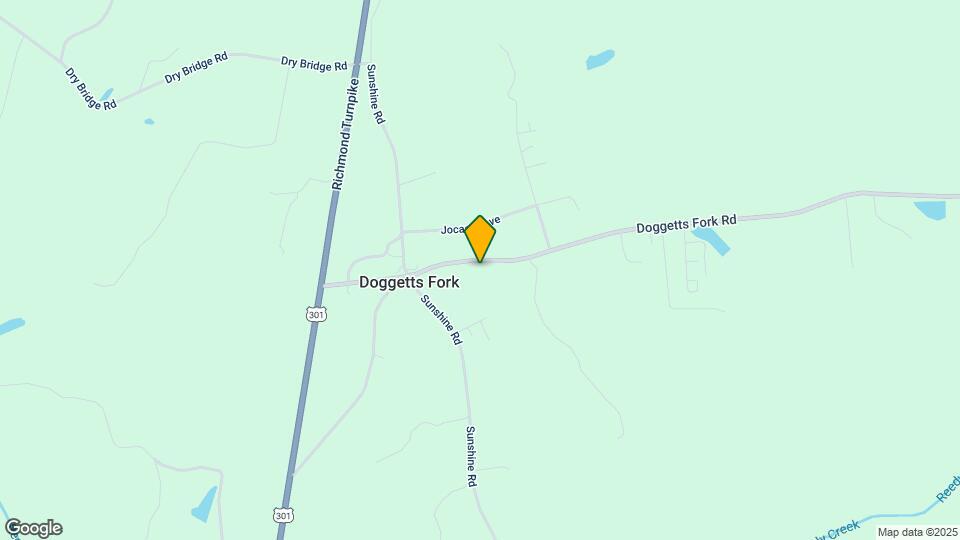 17212 Doggetts Fork Rd Map and Location Details