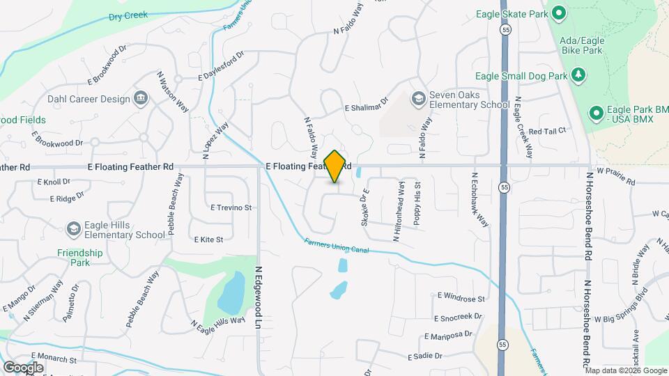 1948 E Cypress Point Dr Map and Location Details