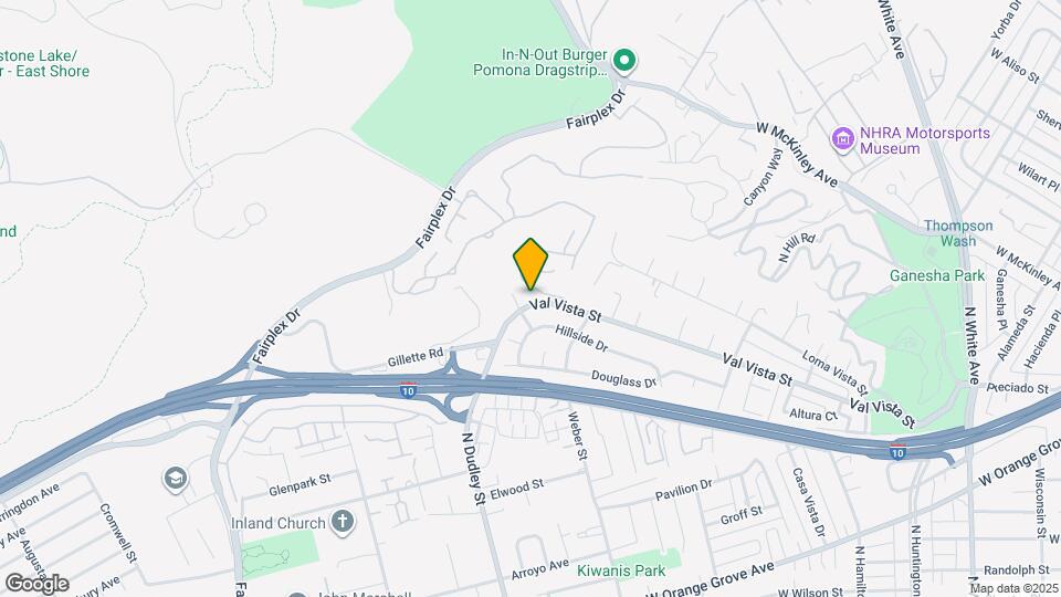 1485 Val Vista St Map and Location Details