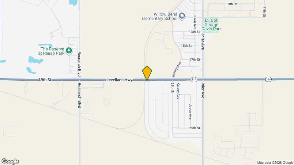 Willowbend Villas Map and Location Details