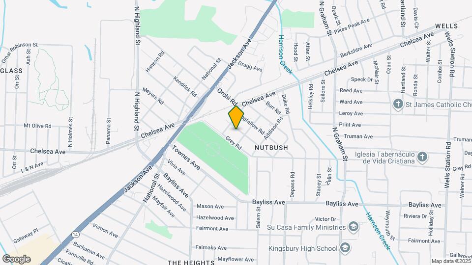 3731 Whittier Rd Map and Location Details