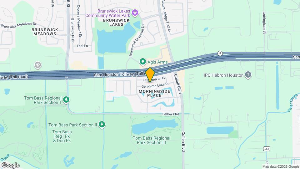 4115 Geronimo Lake Dr Map and Location Details