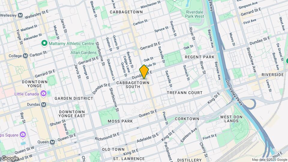 292-296 Parliament St Map and Location Details