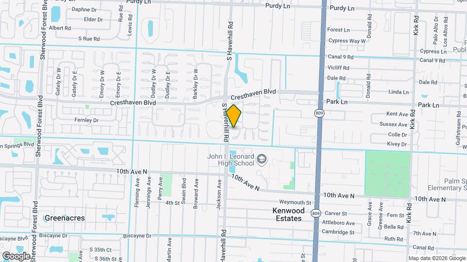 2915 Ashley Dr W Map and Location Details