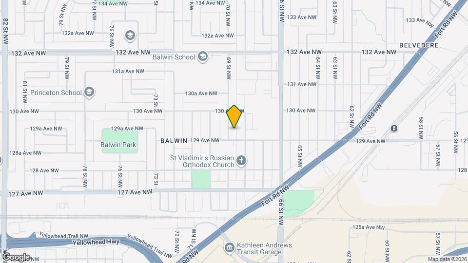 12915 69 St NW Map and Location Details