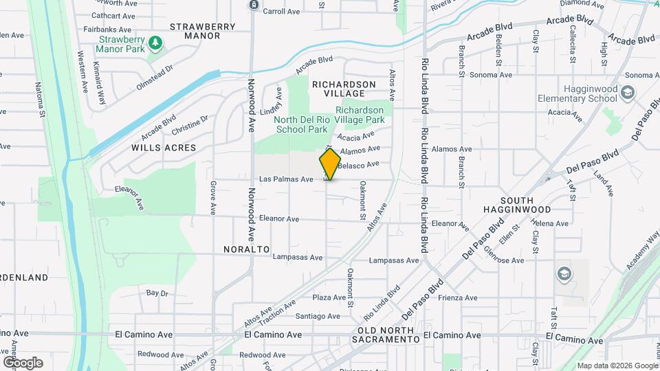 2782 Fairfield St Map and Location Details