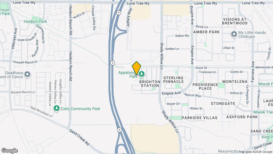2446 Mojave Dr Map and Location Details