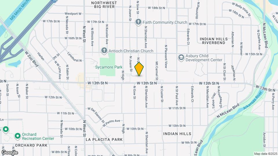 3331 W Nantucket Ave Map and Location Details