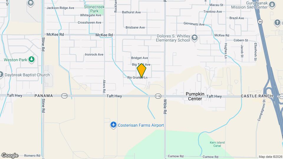 3519 Rio Grande Ln Mapa y Detalles de la Ubicación