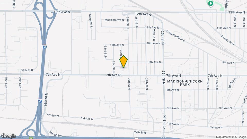 713 30th St N Map and Location Details