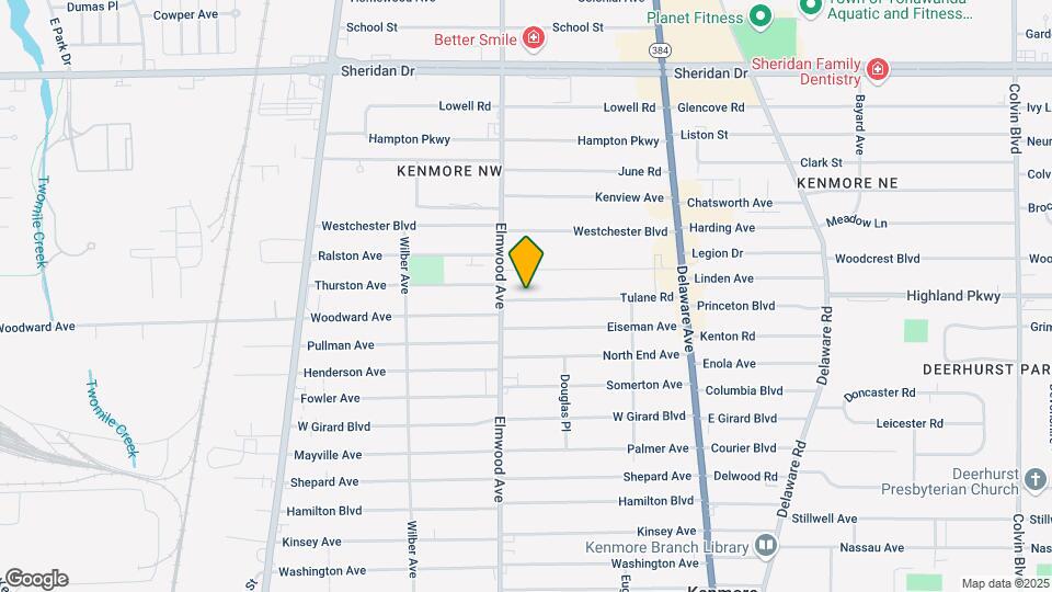 161 Tulane Rd Map and Location Details