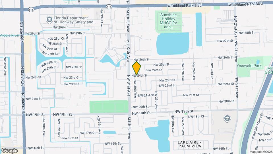2320 NW 30th Way Map and Location Details