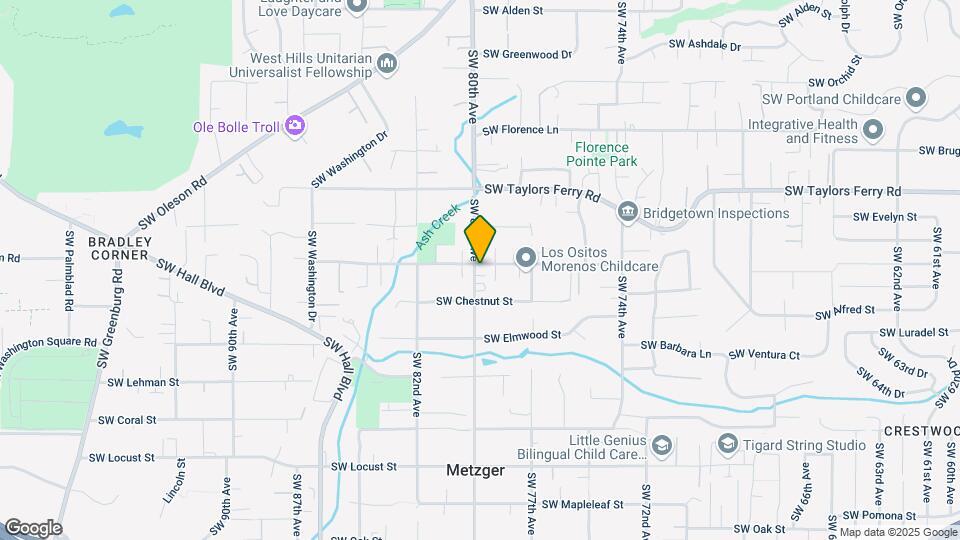 9360 SW 80th Ave Map and Location Details