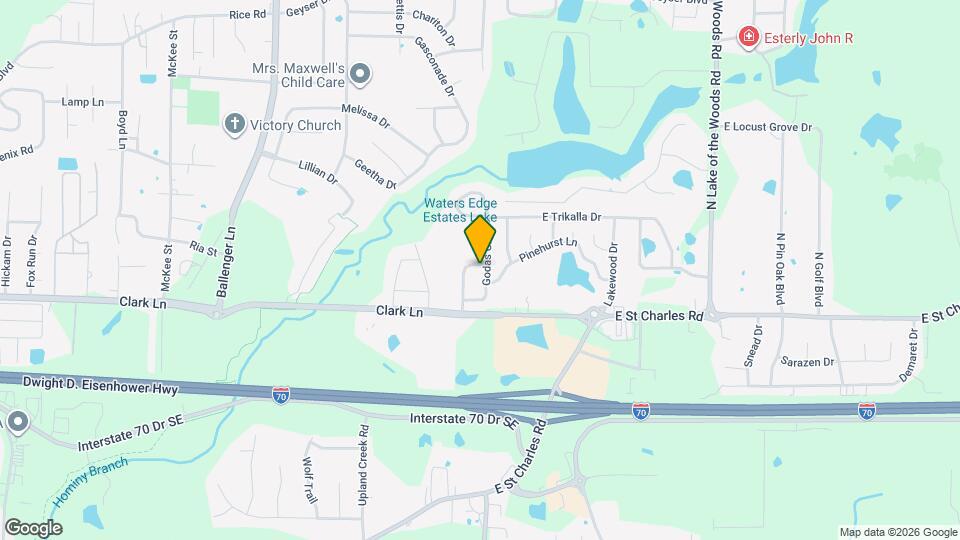 1323 Godas Cir Map and Location Details