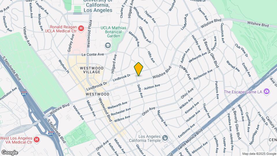 10747 Wilshire Blvd Map and Location Details