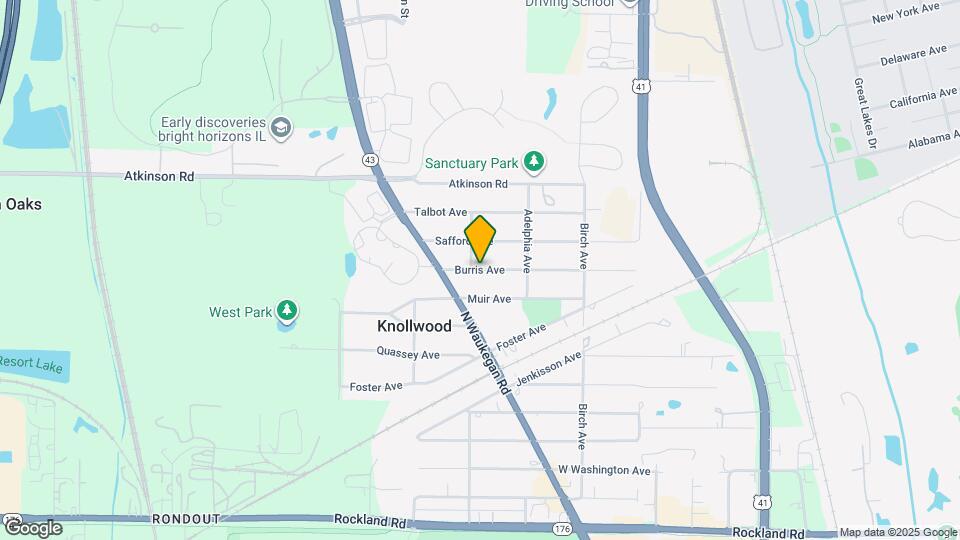 916 Burris Ave Map and Location Details