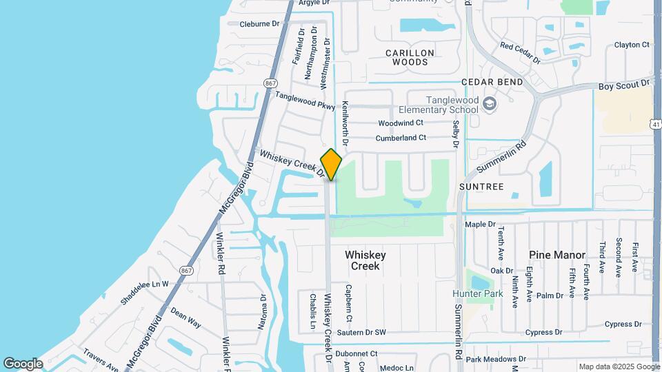 1411 Whiskey Creek Dr Mapa y Detalles de la Ubicación