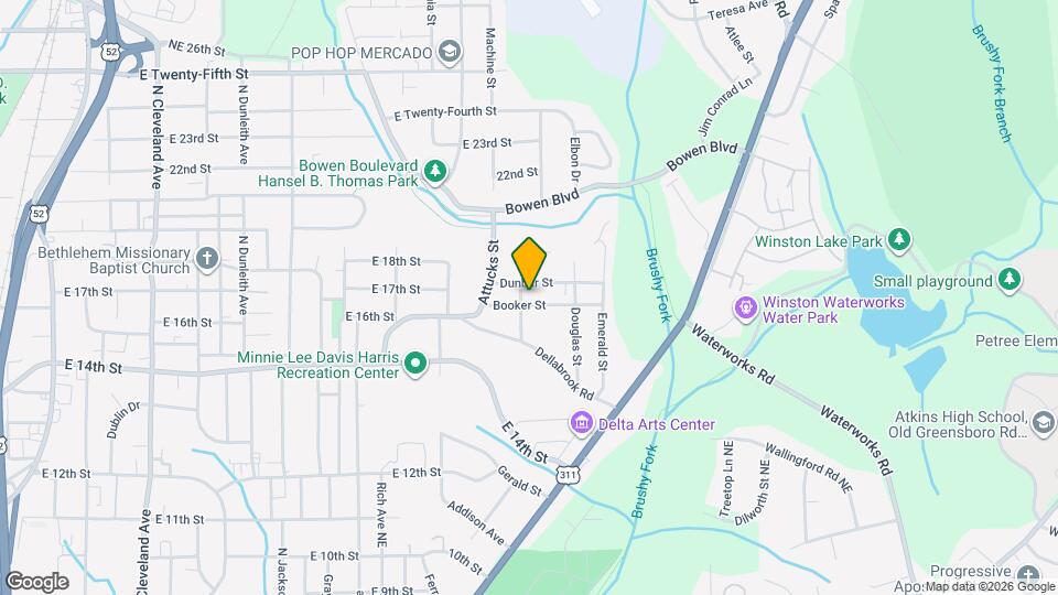2305 Booker St Map and Location Details