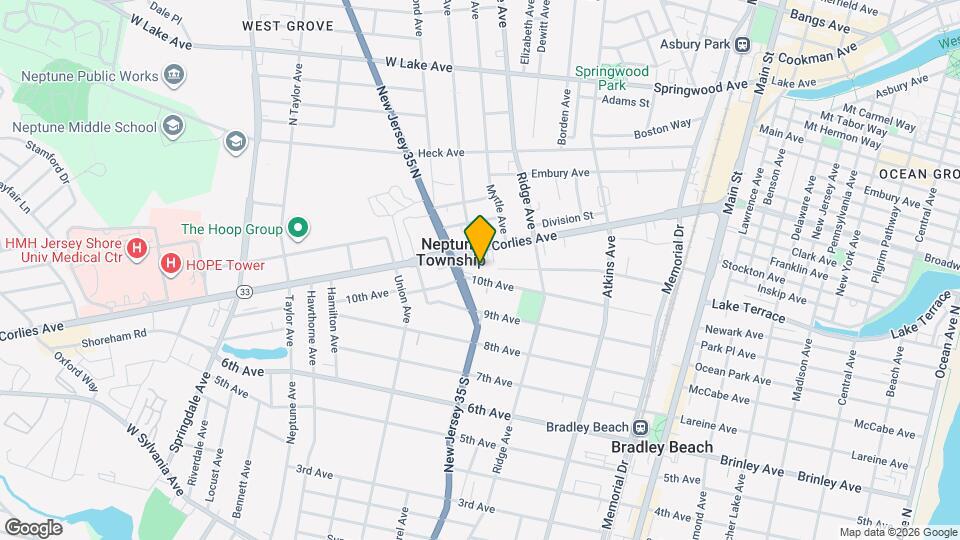 1327 10th Ave Map and Location Details