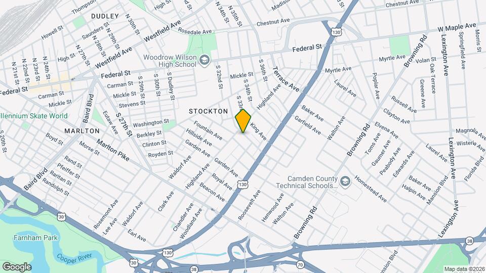 3720 Drexel Ave Map and Location Details