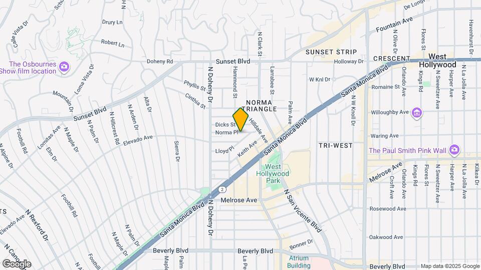 8982 Norma Pl Map and Location Details