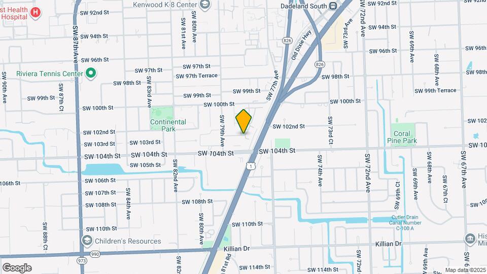 7780 SW 102nd Ln Map and Location Details
