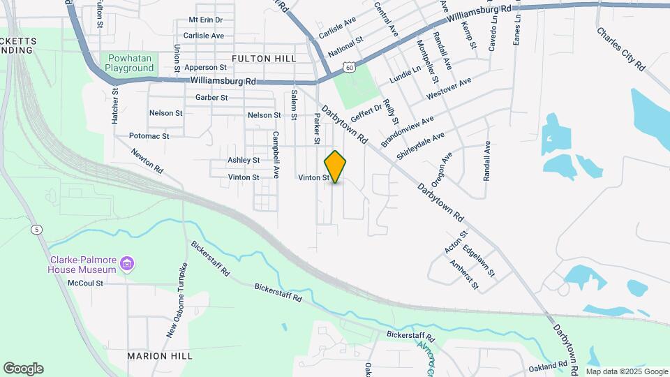 5409 Blue Ridge Ave Map and Location Details