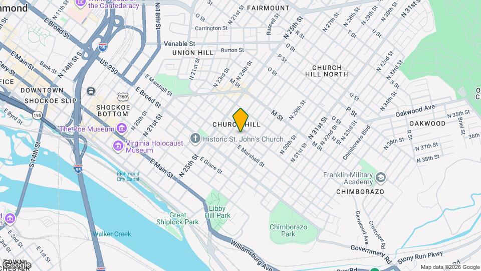 420 N 27th St Map and Location Details