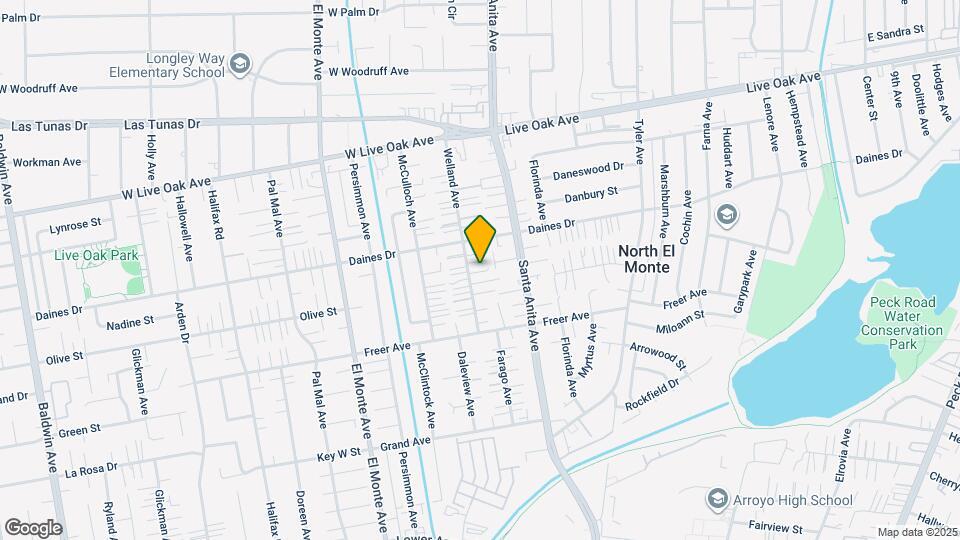 5418 Welland Ave Map and Location Details