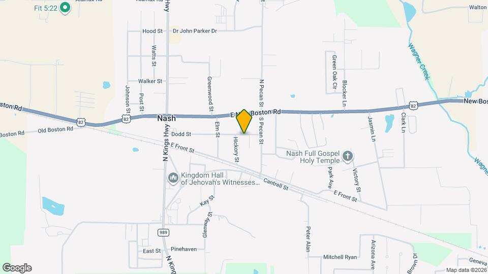 414 Dodd St Map and Location Details