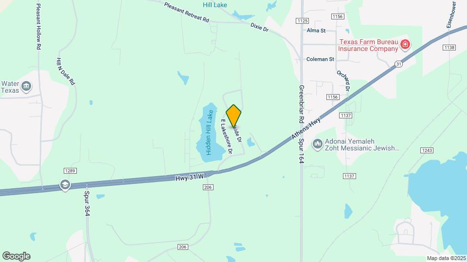 10172 Hillside Dr Map and Location Details