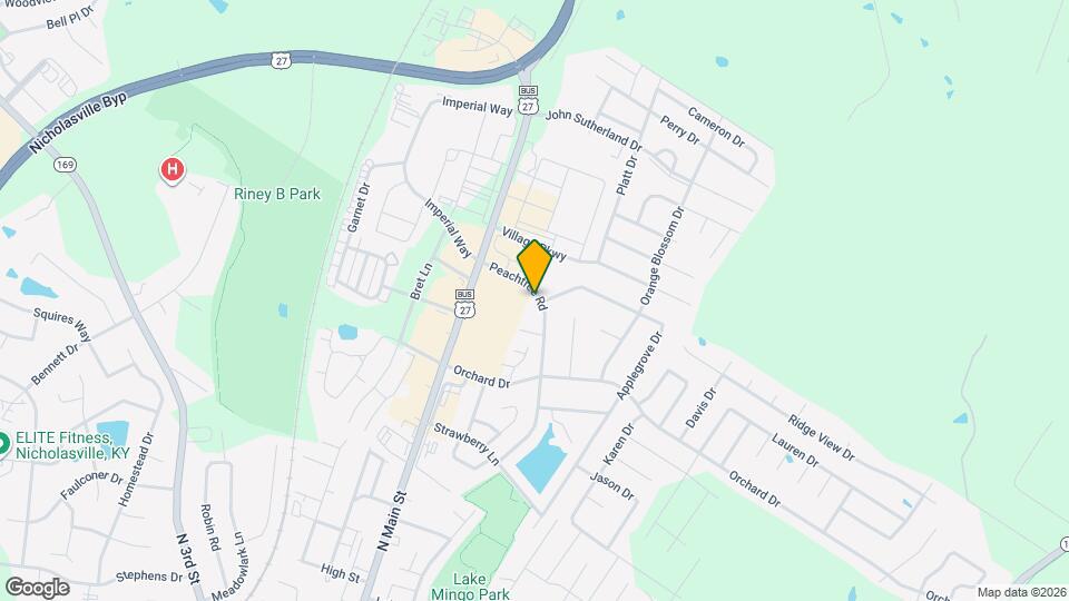 215 Peachtree Rd Map and Location Details