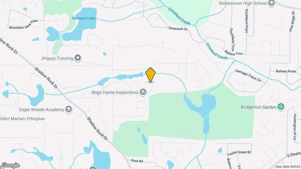 827 Shadow Lake Dr Map and Location Details